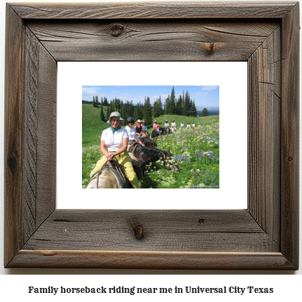 family horseback riding near me in Universal City, Texas